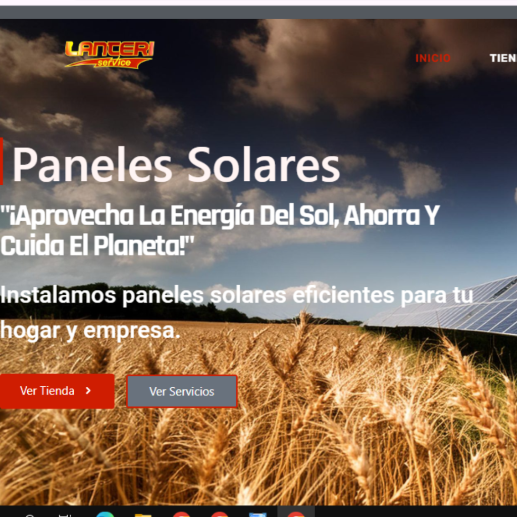 página web energia solar